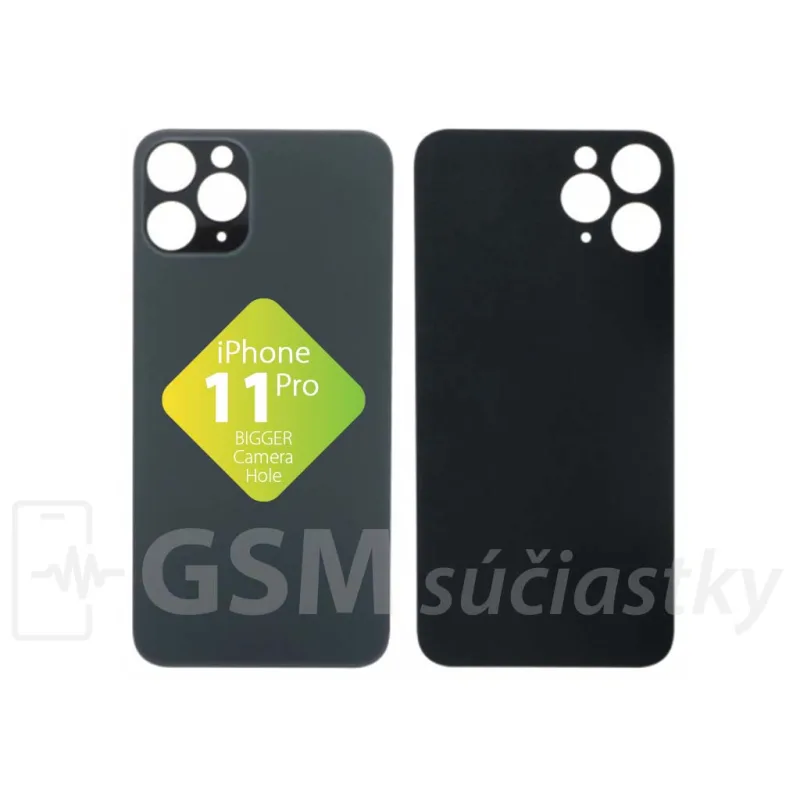 iPhone 11 Pro - Zadné sklo housingu Space Gray