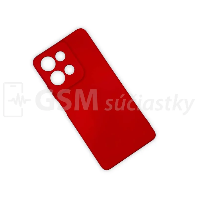 Soft Flex Silikónový kryt na mobil Motorola Moto G75, Červený