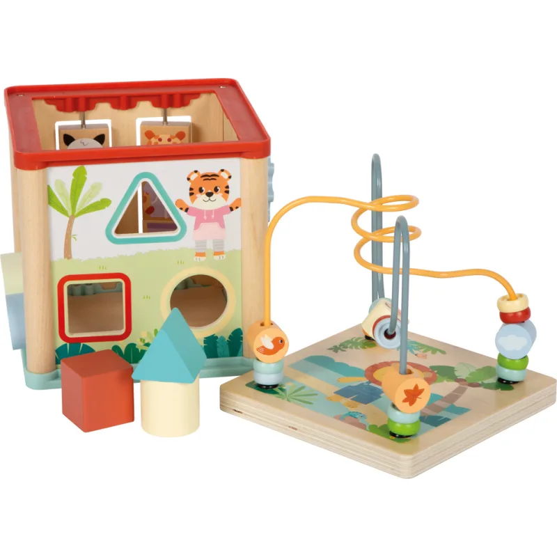 Motorická kocka Jungle Friends