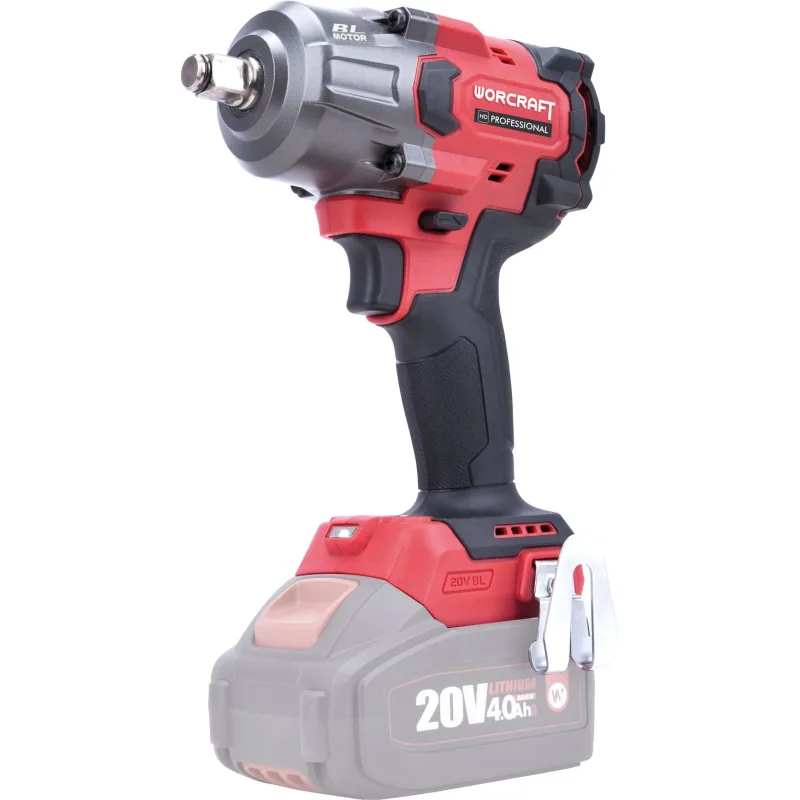 Uťahovák Worcraft CIW-S20LiB-850, rázový 20V, 850 Nm, 1/2", ShareSYS