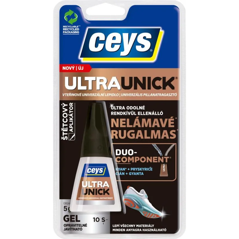 Lepidlo Ceys Ultraunick, sekundové, 5 g, štetec