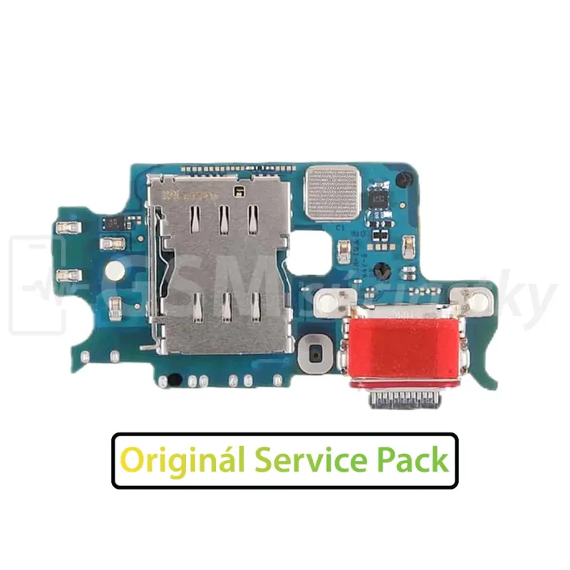 Doska nabíjania Samsung Galaxy S23 Plus, S916 - nabíjací konektor, mikrofón