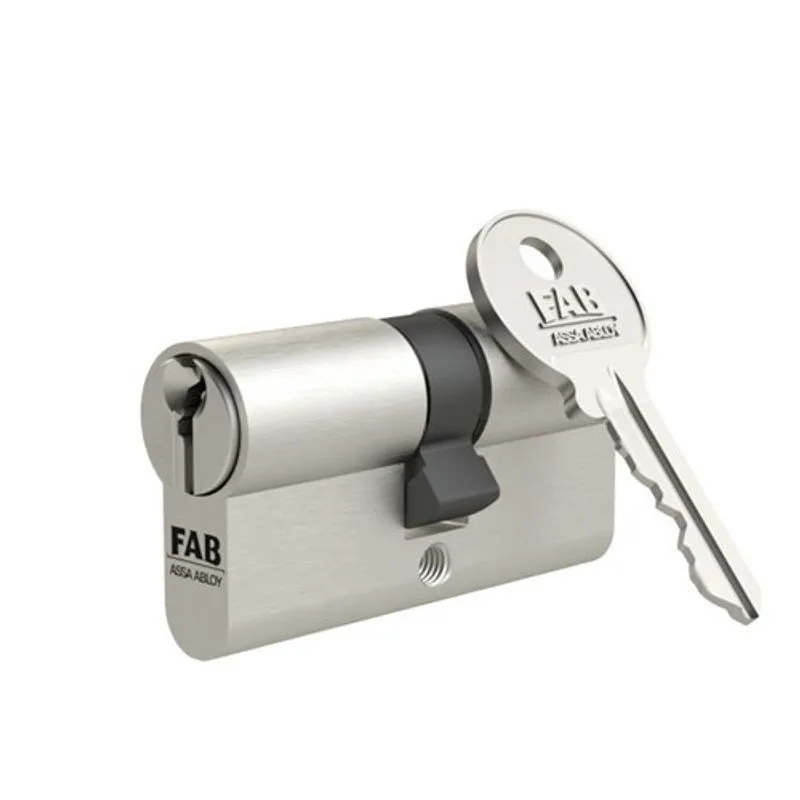 Vložka cylindrická FAB 1.00*/DNm 30+30, 3 kľúče, stavebná