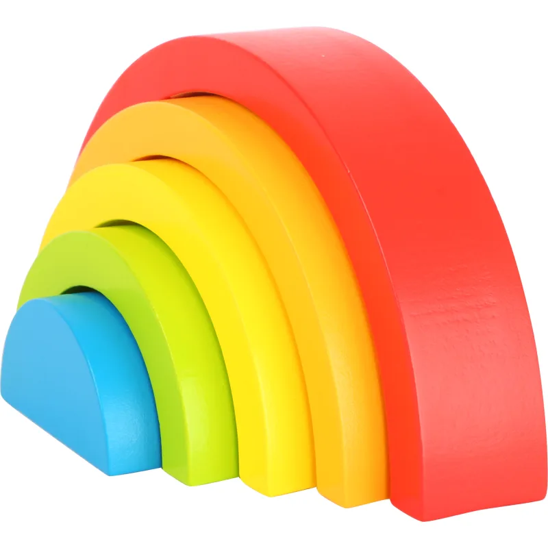 Skladacie kocky - Dúha