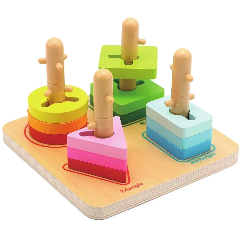 Dvěděti Nasadzovanie geometrické tvary