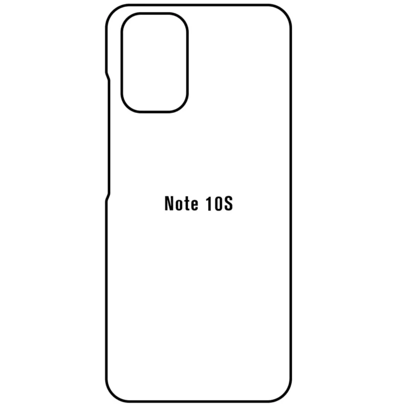 Ochranná fólia Sunshine Hydrogel pre Xiaomi Redmi Note 10s Variant:: zadná matná