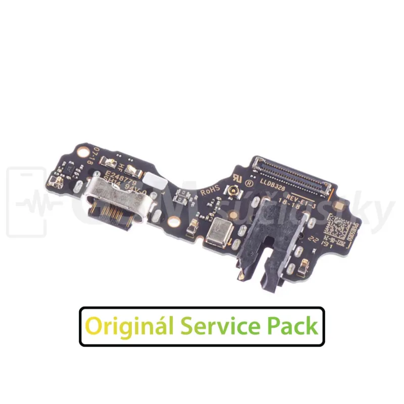 Doska nabíjania Motorola Moto G32 - nabíjací konektor, mikrofón Originál