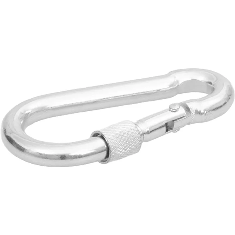 Karabinka Strend Pro, s maticou, 8 mm, balenie 10 ks