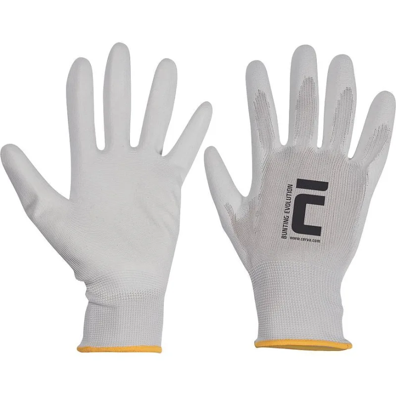 Rukavice BUNTING Evolution White 10/L záhradné