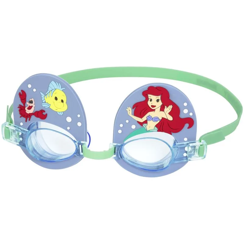 Detské plavecké okuliare Bestway Little Mermaid Deluxe Goggles Ariel