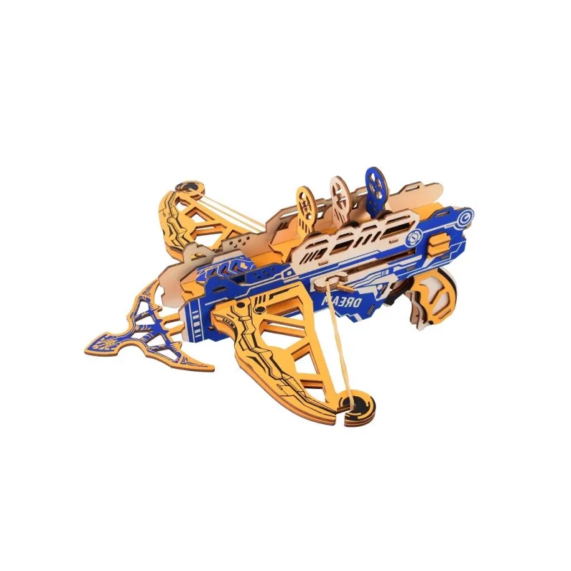 Woodcraft Drevené 3D puzzle Kuša