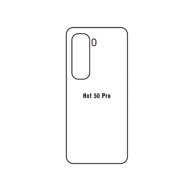 Ochranná fólia Sunshine Hydrogel pre Infinix Hot 50 Pro Variant:: zadná čirá