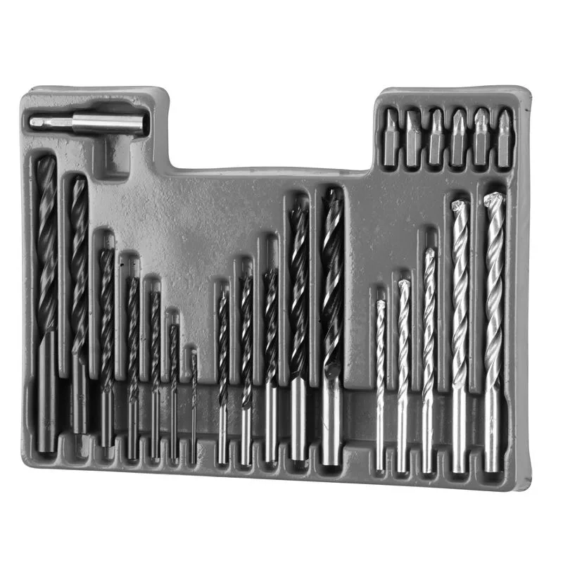 Sada vrtákov STREND PRO MS517, vrtáky, hmoždinky, 300 ks