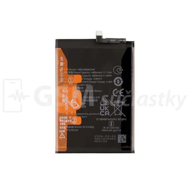 Batéria Huawei Honor 200 Lite, 90 Lite, X8a, X8b - HB416594EGW Farba: OEM