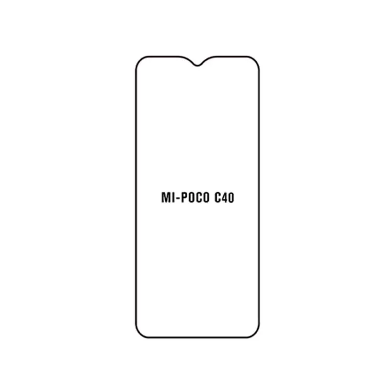 Ochranná fólia Sunshine Hydrogel pre Xiaomi Poco C40 Variant:: predná čirá