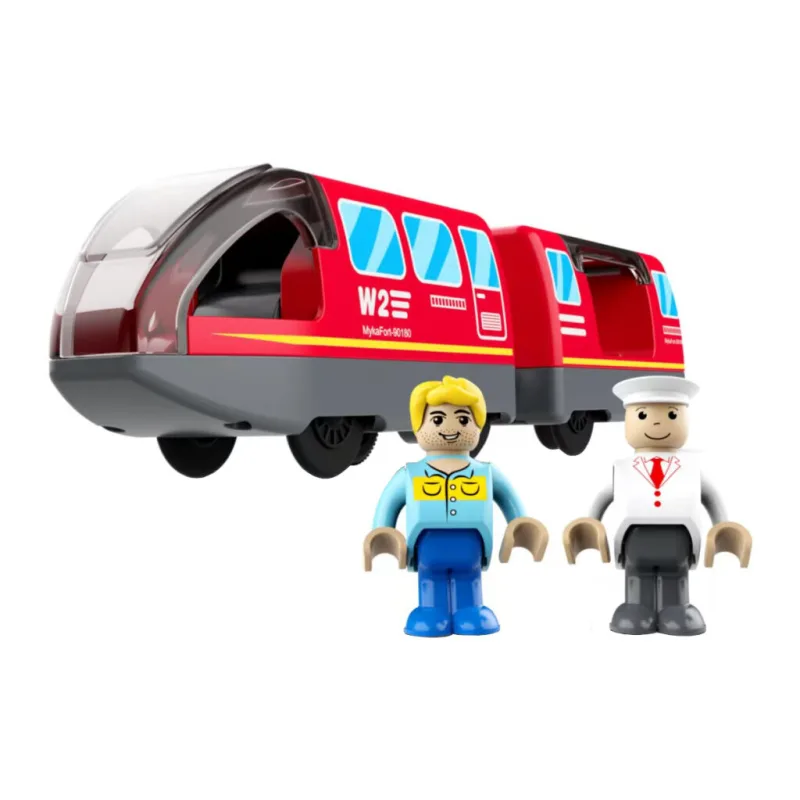 2Kids Toys Elektrický mestský vlak červený