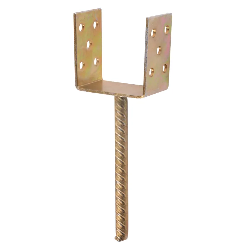 Podpera na hranoly CSU 100 mm, Zn, zápustná pätka s podstavcom