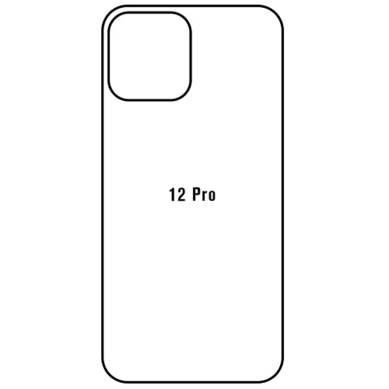 Hydrogel ochranná fólia pre iPhone 12 Pro Variant:: zadná čirá