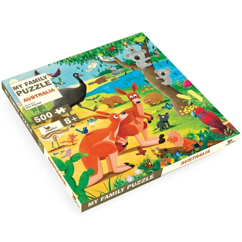Rodinné puzzle Austrália 500 dielikov