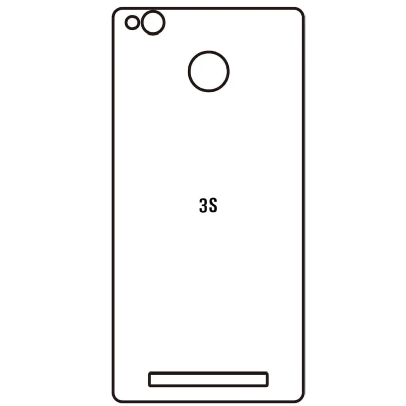 Ochranná fólia Sunshine Hydrogel pre Xiaomi Redmi 3S Variant:: zadná matná