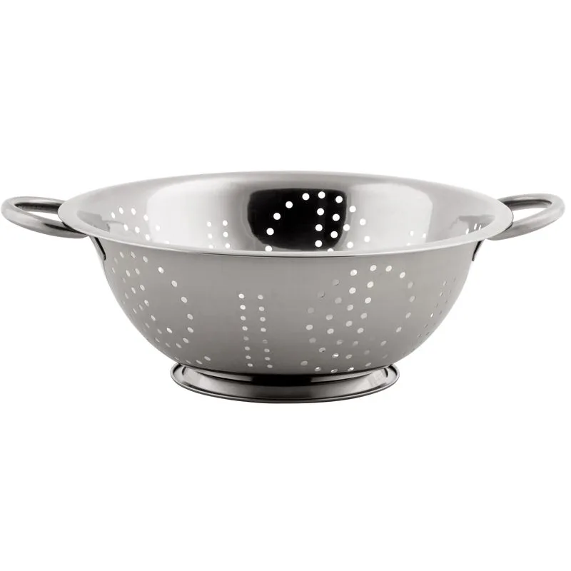 Nerezové cedidlo MagicHome DCB, 24 cm, okrúhle otvory