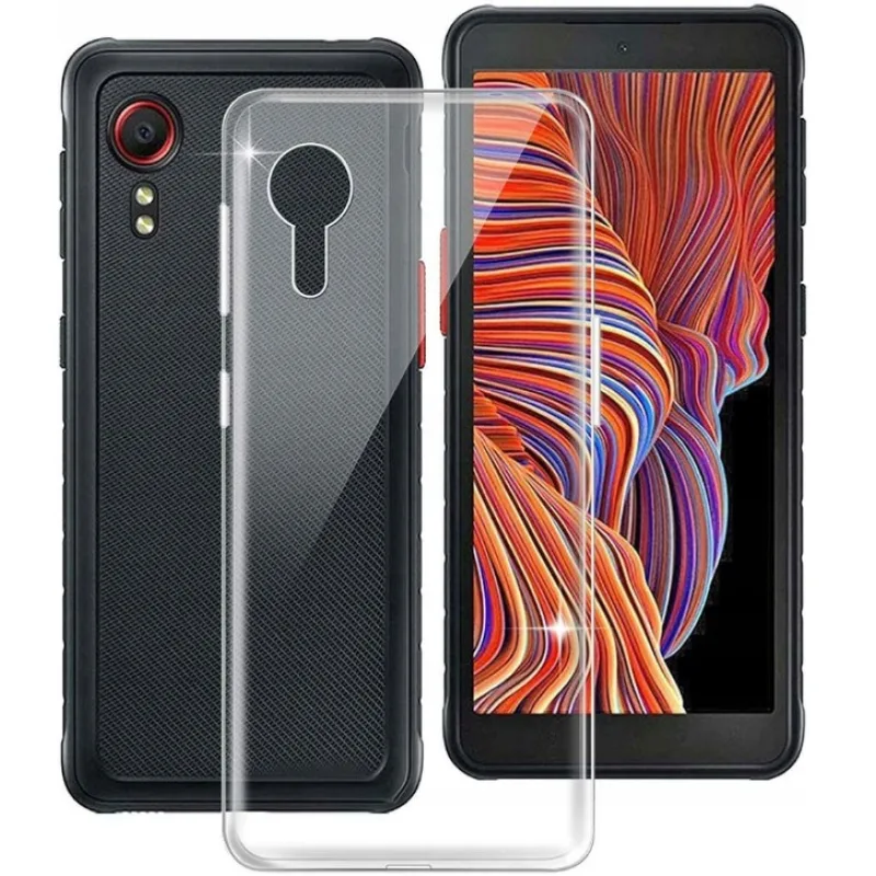 Transparentné Puzdro priesvitné silikónové Samsung Galaxy Xcover 5, G525 Farba: Priesvitné 7185