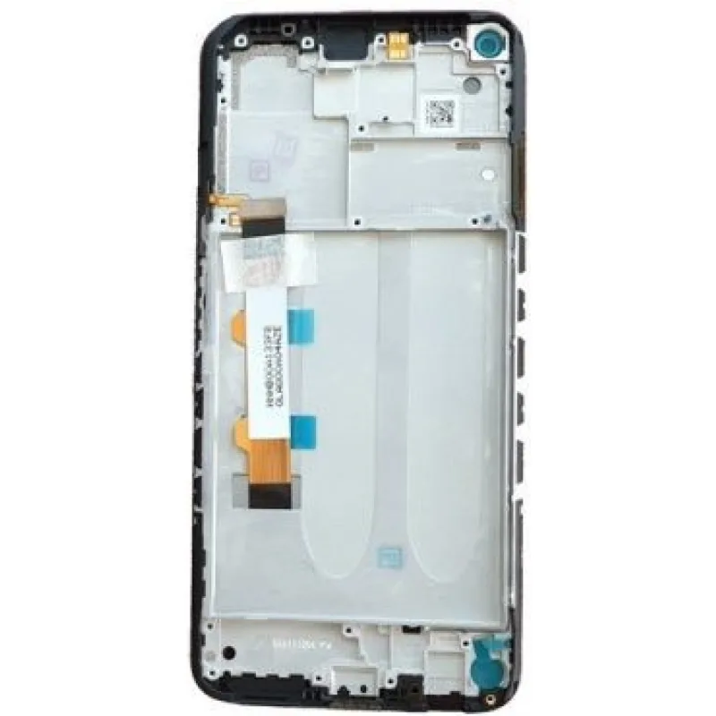 Xiaomi Redmi Note 9T - LCD displej + Dotykové sklo Farba: Čierna + rám