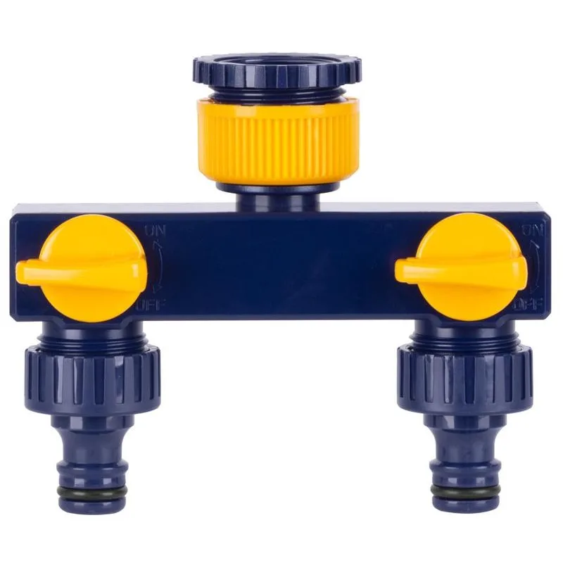 Rozbočovač Strend Pro Garden TS3017, 2-way spojka, s ventilmi