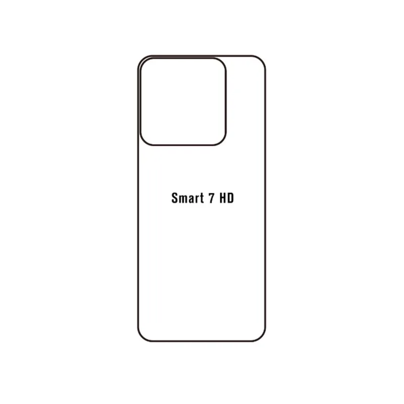 Ochranná fólia Sunshine Hydrogel pre Infinix Smart 7 HD Variant:: zadná čirá