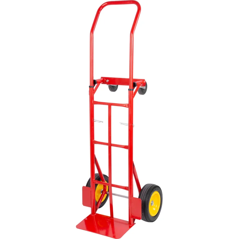 Rudľa Strend Pro 2in1, skladacia, prepravný a plošinový vozík