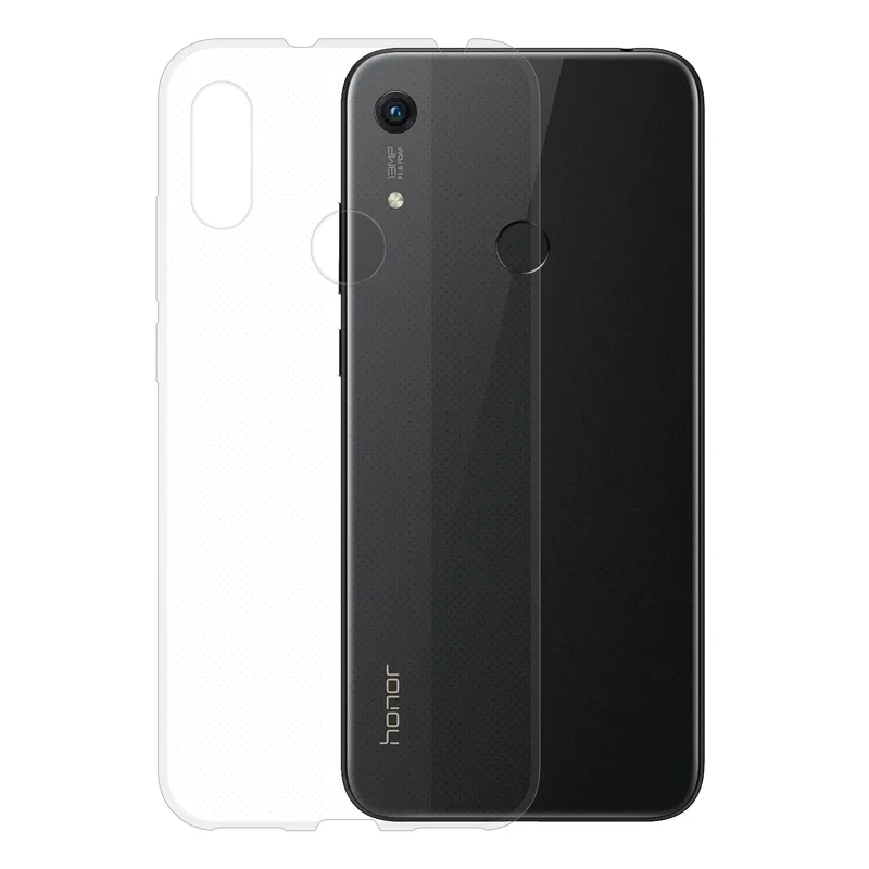 Transparentné Puzdro priesvitné silikónové Huawei Honor 8A, Y6s, Y6 2019 Farba: Priesvitné 6177