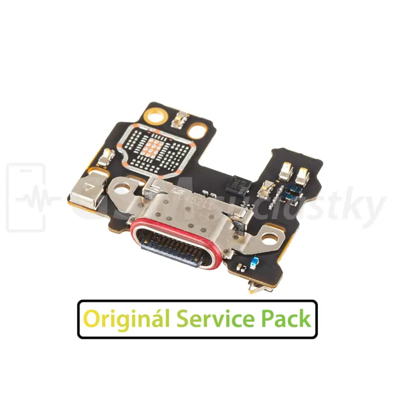 Doska nabíjania Motorola Edge 50 - nabíjací konektor, mikrofón Originál
