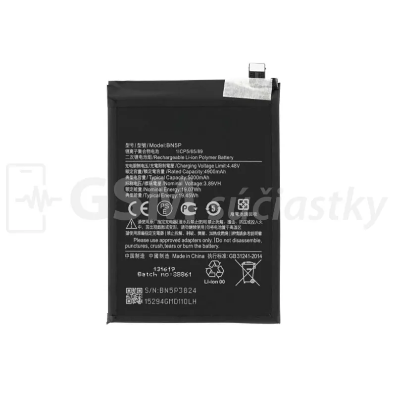 Batéria Xiaomi Redmi Note 13 4G, Note 13 5G - BN5P
