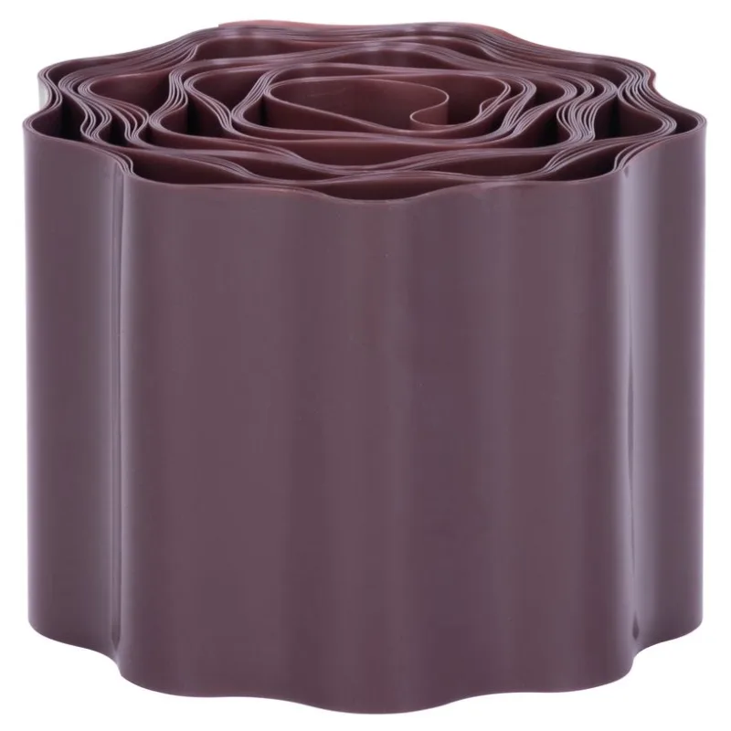 Trávnikový lem Strend Pro Garden, 100 mm, hnedý, 9 m