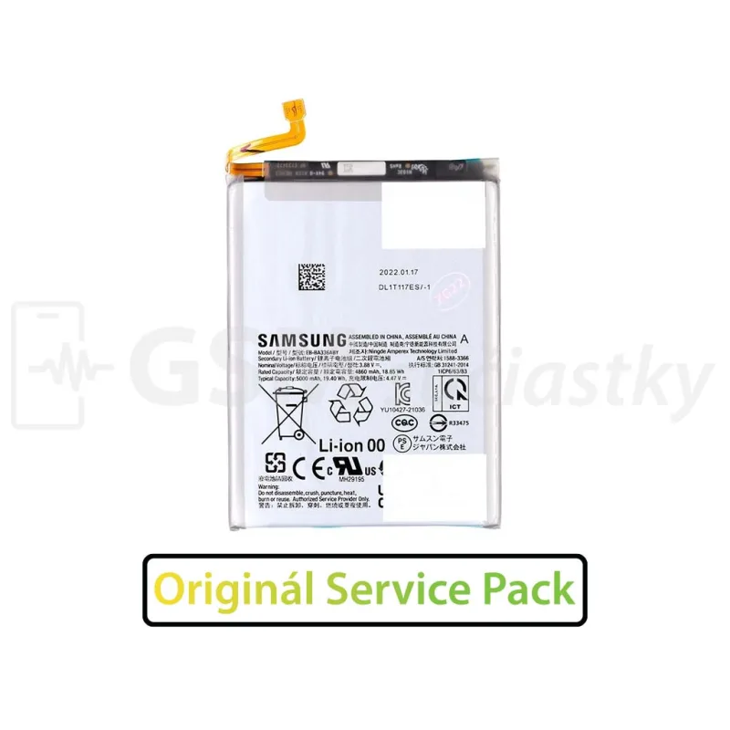 Batéria Samsung Galaxy A53 5G - EB-BA336ABY Variant:: Originál