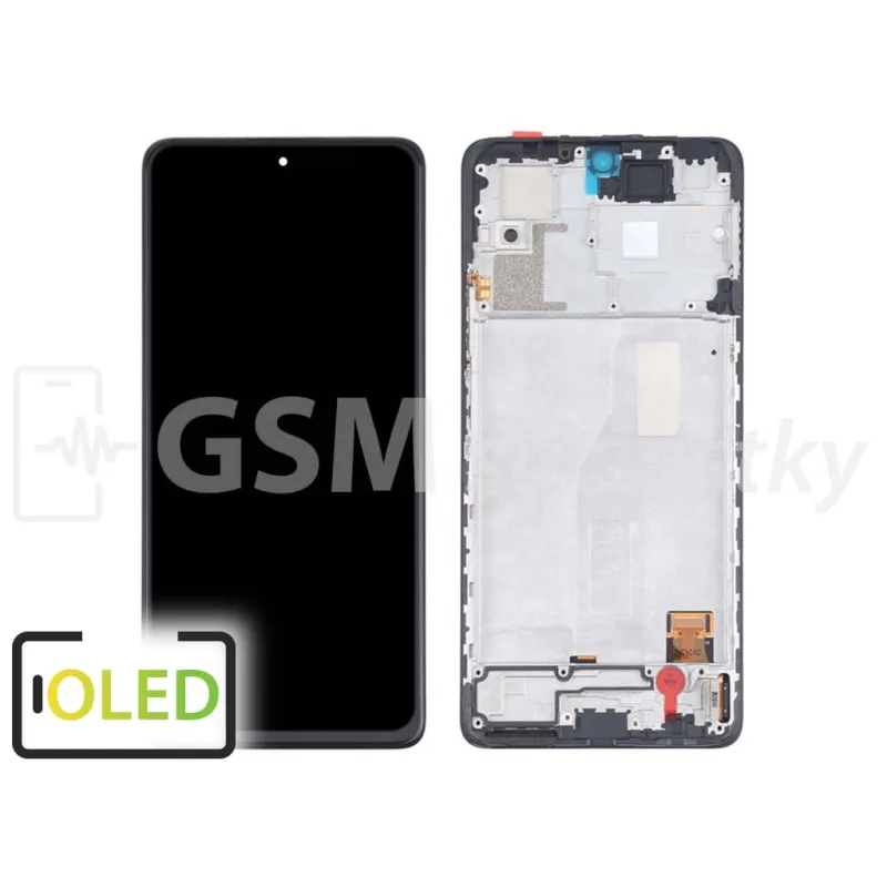 LCD Displej + Dotykové sklo Xiaomi Redmi Note 10 Pro Farba: LCD + Rám