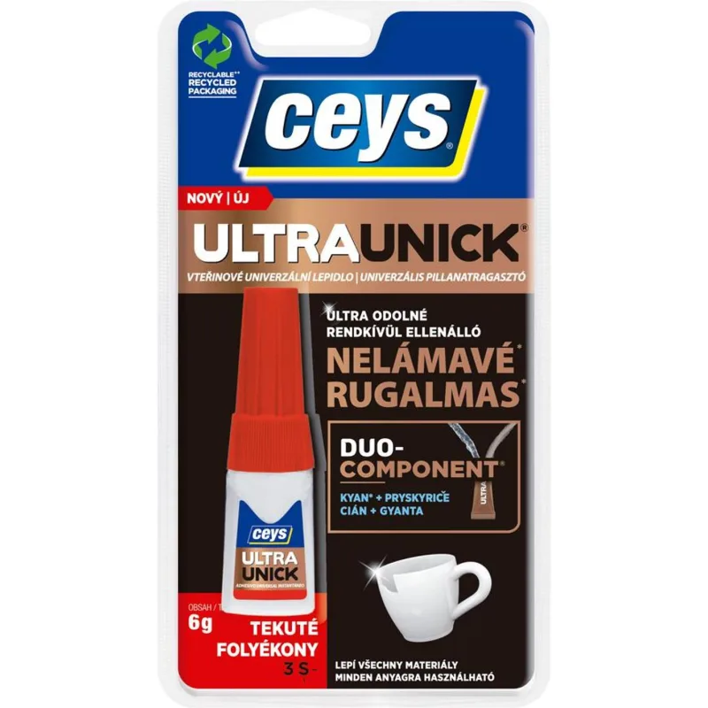 Lepidlo Ceys Ultraunick, sekundové, tekuté, 6 g