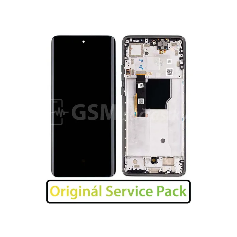 LCD Displej + Dotykové sklo Motorola Edge 40 Ultra Variant:: Čierna