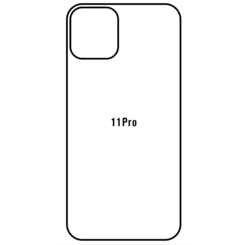 Ochranná fólia Sunshine Hydrogel pre Apple iPhone 11 Pro Variant:: zadná matná