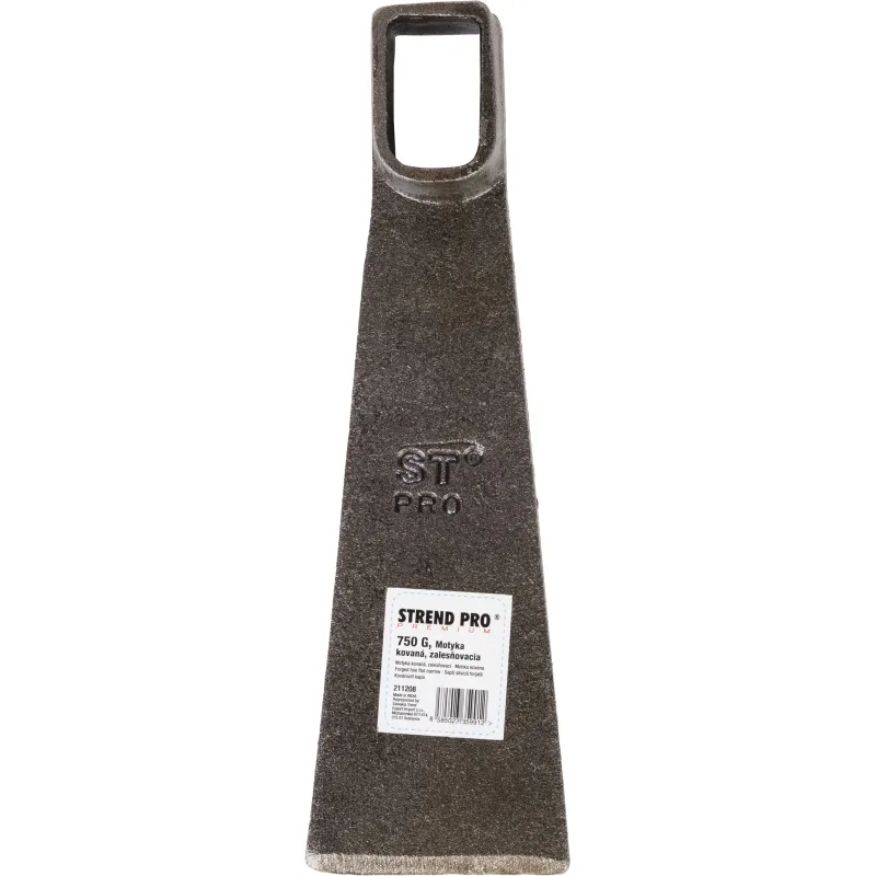 Motyka Gardex Hingoli 750 g, zalesňovacia kovaná bez násady