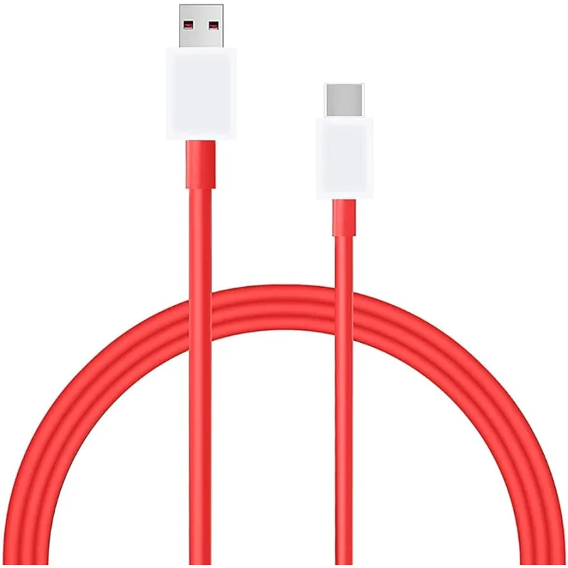 OnePlus Červený USB-Type C Dátový Kábel Farba: USB TYP-C