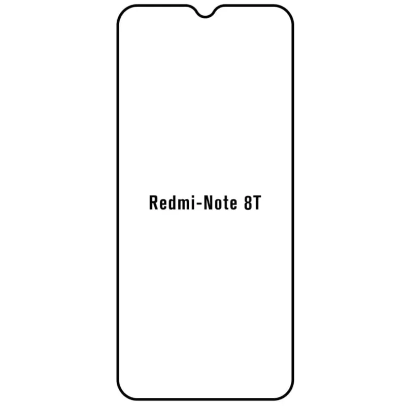 Ochranná fólia Sunshine Hydrogel pre Xiaomi Redmi Note 8T Variant:: predná čirá