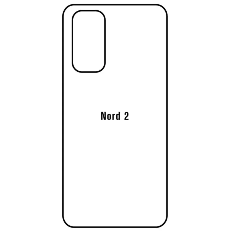 Ochranná fólia Sunshine Hydrogel pre OnePlus Nord 2 Variant:: zadná čirá