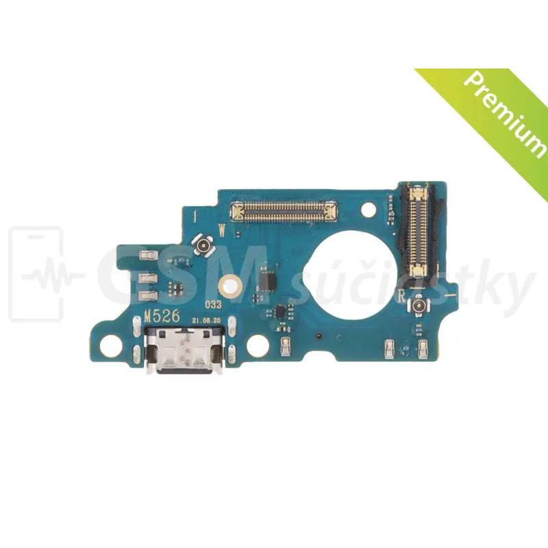 Doska nabíjania Samsung M526B Galaxy M52 5G - nabíjací konektor, mikrofón