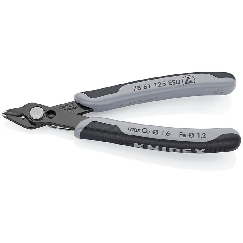 Kliešte KNIPEX 78 61 125 ESD – Štípacie, jemná mechanika