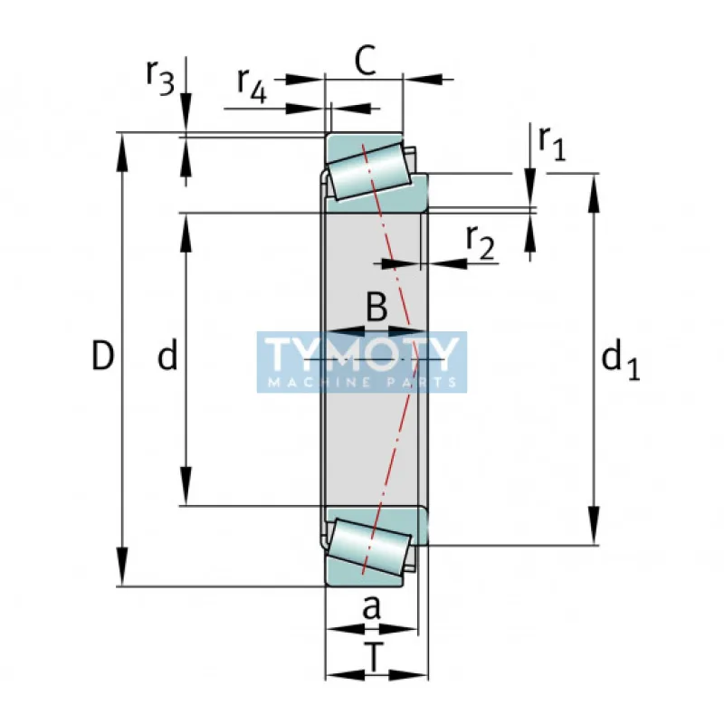FAG KLM 11949/LM11910 kuželíkové ložisko