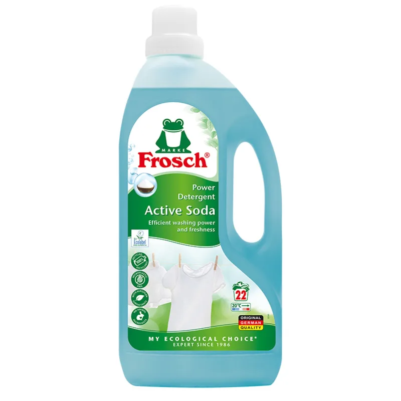 Prostriedok Frosch Eko Active Soda, prací, s aktívnou sódou, 1500 ml