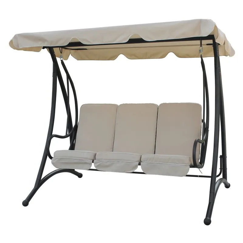 Hojdačka QENA, 201x123x172 cm, záhradná, nosnosť 300 kg