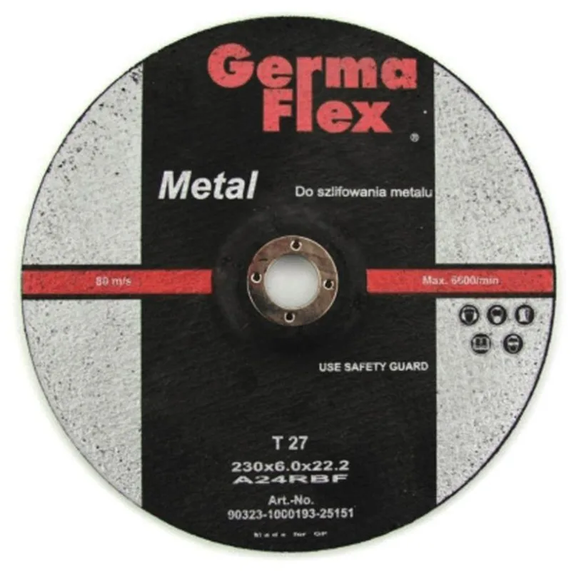 Kotuc GermaFlex Metal/Inox T27 230x6,0x22,2 mm, A24RBF, ocel