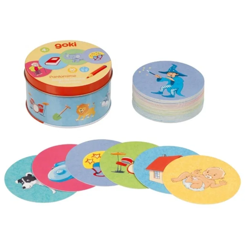 Goki Pantomíma v plechovej krabičke